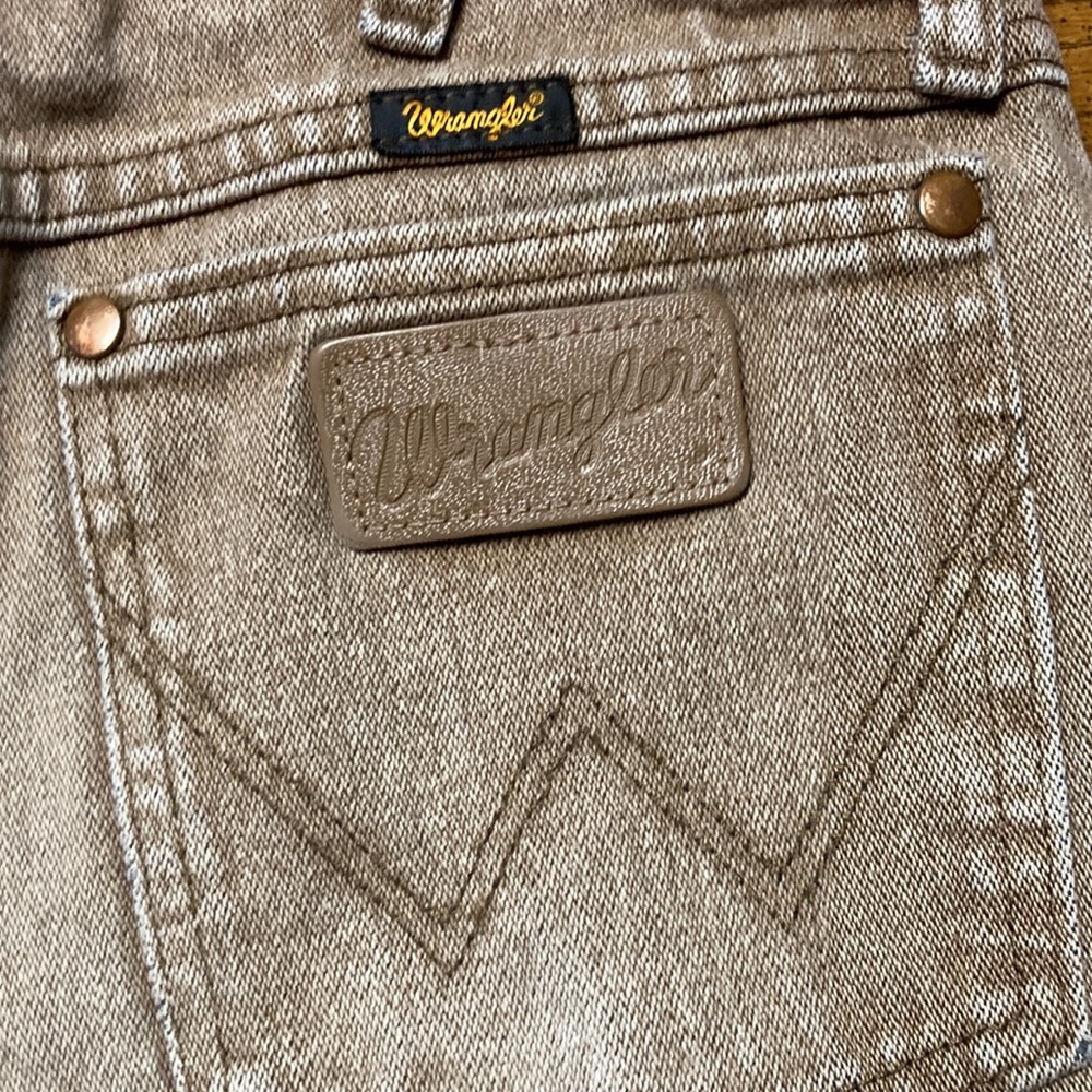 GUC brown stonewash Wranglers
